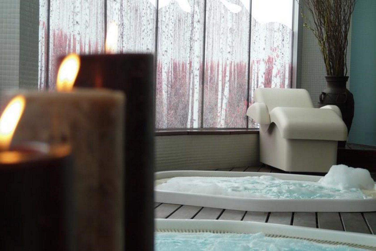 Gran Hotel Lakua Vitoria-Gasteiz Kültér fotó A spa