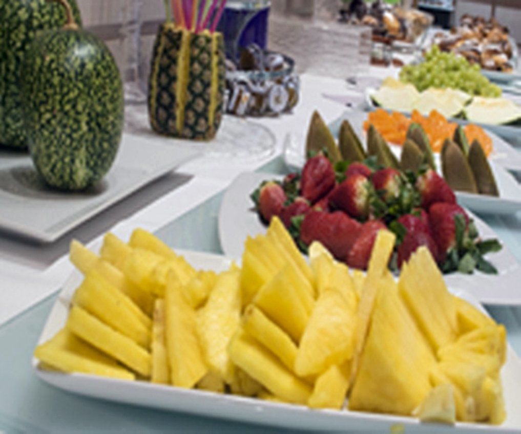 Gran Hotel Lakua Vitoria-Gasteiz Kültér fotó Pineapple